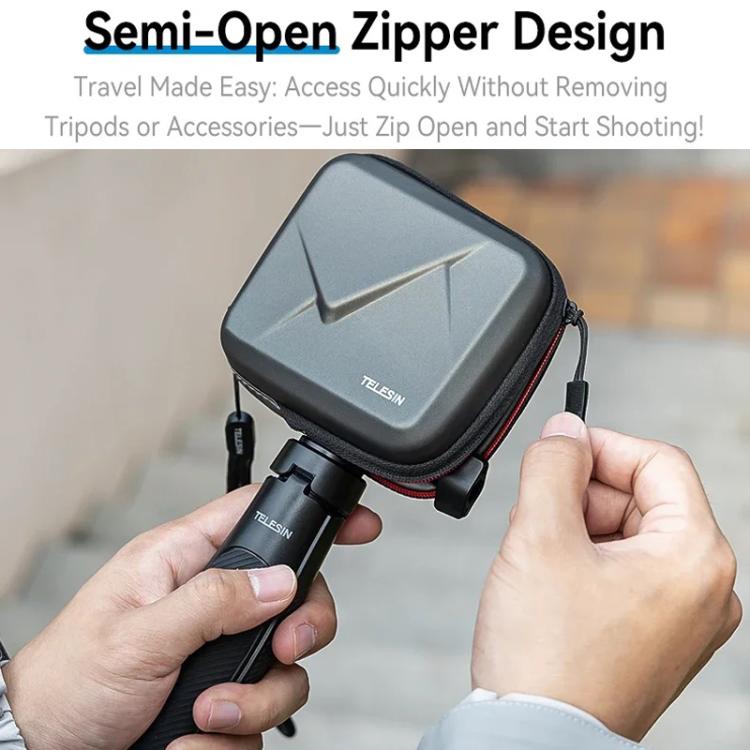 Sports Camera Universal Shockproof Case Anti-Shock Storage Bag, TELESIN S6-PRC-07