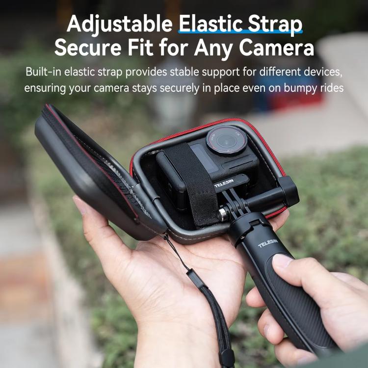 Sports Camera Universal Shockproof Case Anti-Shock Storage Bag, TELESIN S6-PRC-07