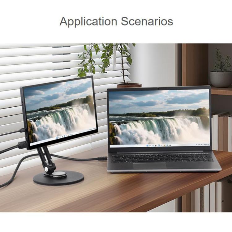 WAVESHARE Portable Monitor Magnetic Adjustable Stand, Compatible With 4-18.5 inch Monitors, Magnetic 4-18.5 inch Monitors