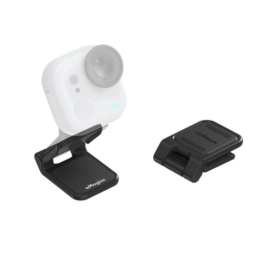 For Insta360 GO Ultra Magnetic Easy Clip AMagisn Mount 180-Degree Adjustable Angle For Flexible POV Shooting