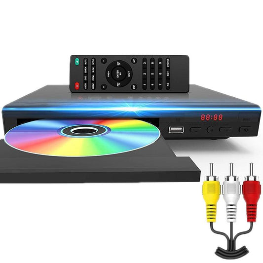 DVD Player High-Definition Mini CD Player, US Plug, EU Plug, UK Plug, AU Plug