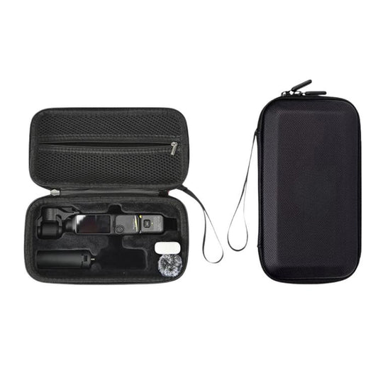 For DJI Osmo Pocket 4 Hard Carrying Case Portable Travel Storage Bag with Wrist Strap & Soft Flannel Inner