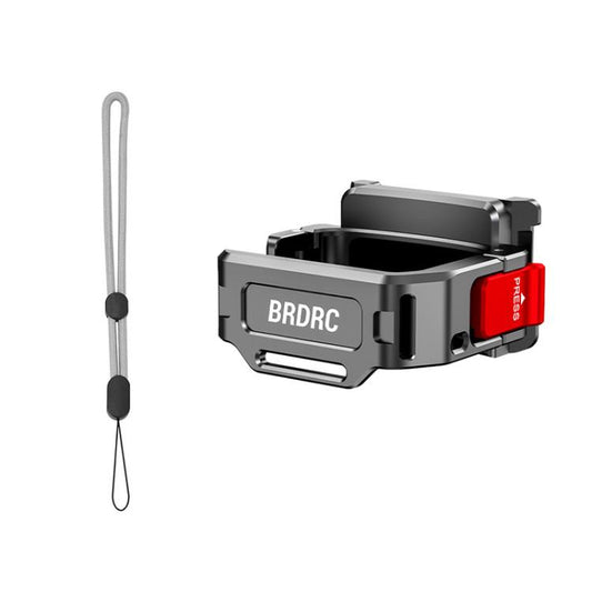 For DJI Osmo Pocket 4 BRDRC Cold Shoe Interface Quick-Release Expansion Frame Bracket, For DJI Osmo Pocket 4
