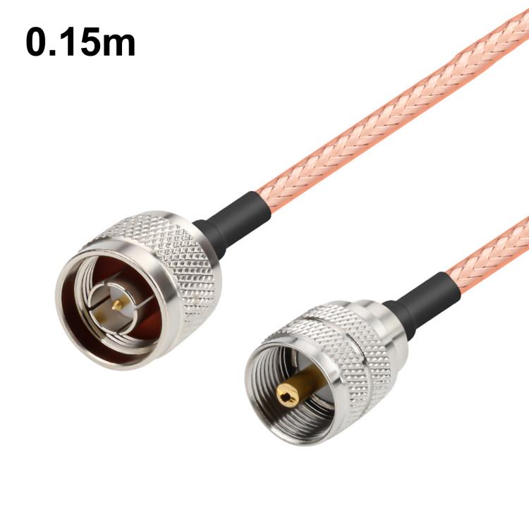 UHF Male To N-Type Male RG316 Extension Cable RF Coaxial Cable, 0.1m, 0.15m, 0.3m, 1m, 2m, 3m, 5m