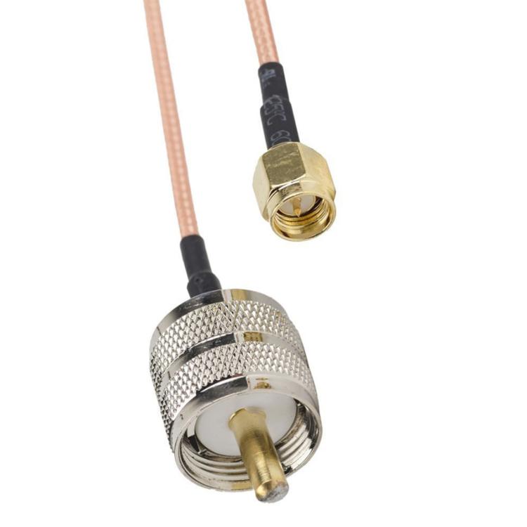 SMA Male To PL259 UHF Male RG316 RF Connection Cable, 0.1m, 0.15m, 0.3m, 1m, 2m, 3m, 5m
