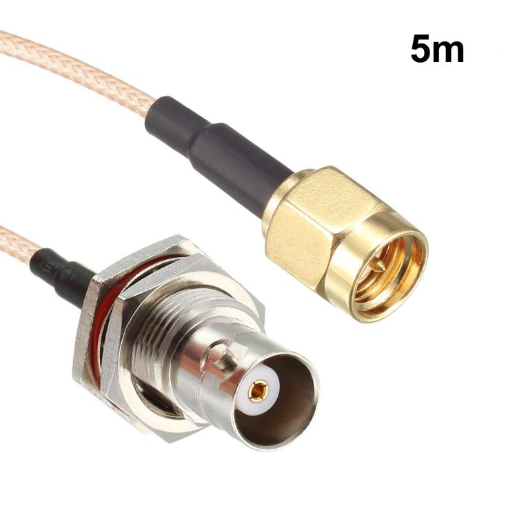 SMA Male To BNC Female RF Coaxial Cable RG316 Patch Cable, 0.1m, 0.15m, 0.3m, 1m, 2m, 3m, 5m