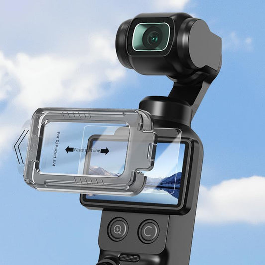 For DJI Osmo Pocket 4 / 3 BRDRC AR Tempered Glass Screen Protector Applicator