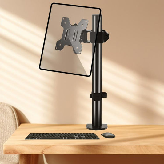 10-32 Inch Computer Monitor Height-Adjustable Swivel Desktop Stand, ZX-MT010