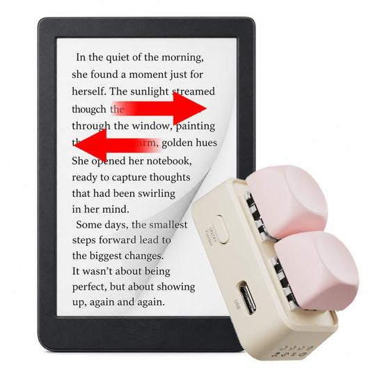 Hanlinyue 2-Key High-Speed Switch Keyboard Bluetooth Page Turner, Pink For KOBO, Pink For Phone, Pink For E-book, Purple For Phone, Purple For E-book, Purple For KOBO, Green For KOBO, Green For Phone, Green For E-book, Orange For Phone, Orange For KOBO...