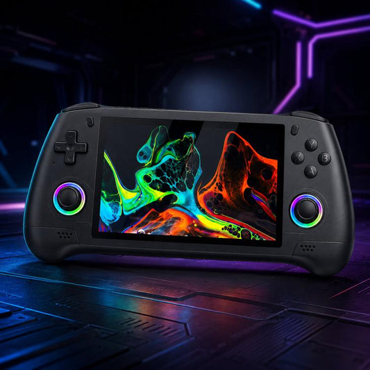 SJGAM M31 HD Retro Handheld Game Console 5.1 Inch RGB Joystick 3D Portable Arcade, 64GB, 128GB, 256GB