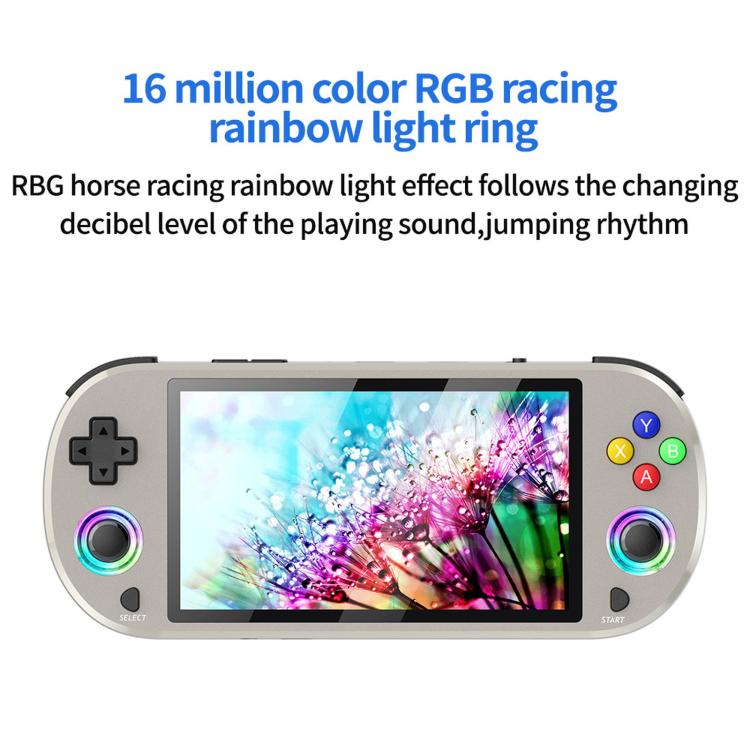 SJGAM M22 PRO 5 Inch HD IPS Open Source Retro Portable Handheld Game Console With Controller, 64GB Gray, 128GB Gray, 256GB Gray, 64GB Black, 128GB Black, 256GB Black