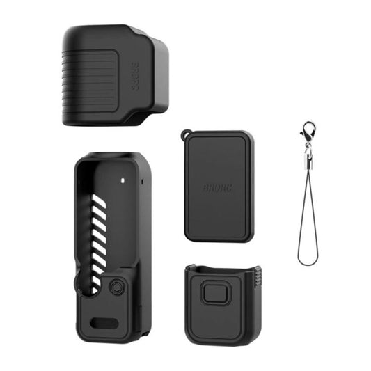 For DJI Osmo Pocket 4 BRDRC Display Sunshade Protective Silicone Case