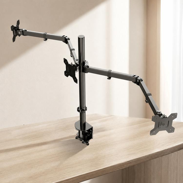 360 Degree Rotating Monitor Mount with Triple Screen, ZX-T033W