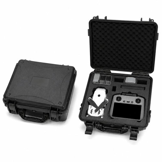For DJI Lito 1 / X1 Drone Shockproof Safety Case Outdoor Portable Waterproof Storage B, Black No Shoulder Strap, Black With Shoulder Strap