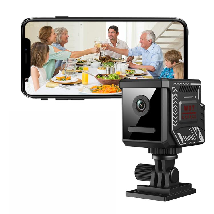 Remote Monitoring 2MP WiFi HD Night Vision Wireless Multi-Functional Camera, W07 White, W07 Black