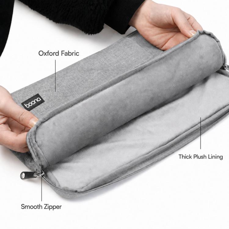 Baona BN-Z002 Laptop Case Waterproof Notebook Protective Bag Slim Computer Pouch, 11 inch Gray, 11 inch Black, 13 inch Gray, 13 inch Black, 14/15 inch Gray, 14/15 inch Black, 15.6 inch Gray, 15.6 inch Black, 13 inch Gray Handheld, 13 inch Black Handhel...