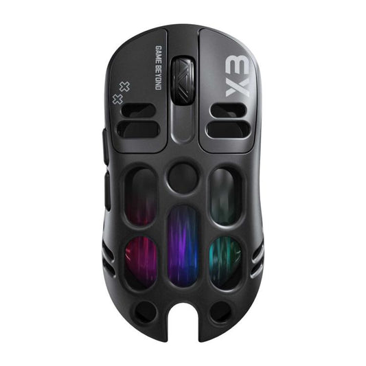 T-WOLF X3 Tri-Mode Wireless Gaming Mouse Ultra-Lightweight Hollow-Out Honeycomb Shell 8000 DPI