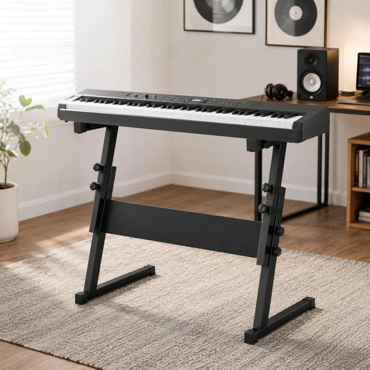 Z-Type Thickened Universal Keyboard Stand Adjustable Home Piano Support Rack