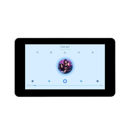 WAVESHARE ESP32-S3 7 Inch AI Voice Touch Display Development Board, 800 × 480 Resolution, 5-Point Touch, IPS Display Panel, Supports 2.4GHz Wi-Fi & BLE 5, 34894
