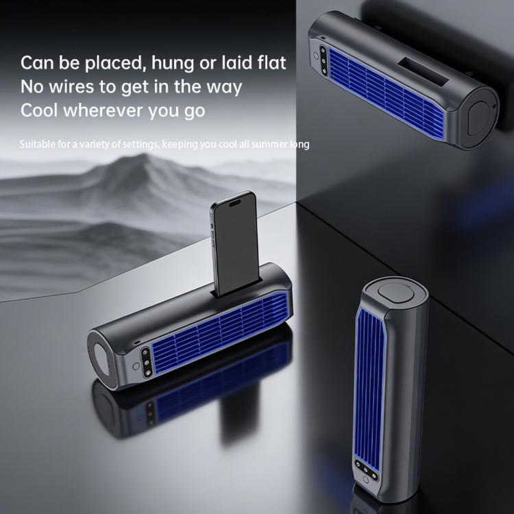 E7 Digital Display Desktop Tower Fan For Home Punch-Free Wall Mount & Table Fan With Phone Holder