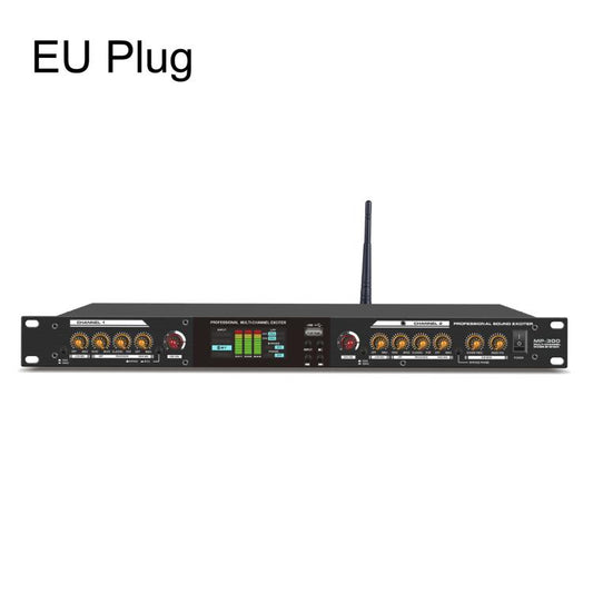 MP-300 Professional Audio Exciter Pre-Processor With Bluetooth USB Optical Input For KTV Stage, EU Plug, US Plug, UK Plug