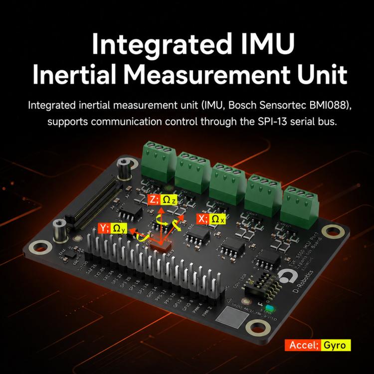 Yahboom D-Robotics RDK S600 MCU Port Expansion Board 5-Channel CAN FD Up to 8Mbps, RDK S600 MCU