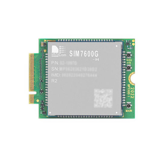 Yahboom SIM7600G-H-M2 Global Band 4G LTE Cat4 Cellular Module, Module Only, with Dual Antennas, with Antennas & USB Expansion Board, Telemetry Kit