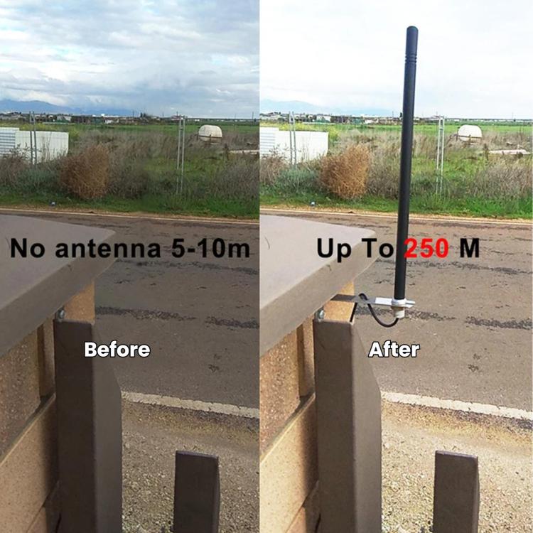433MHz Outdoor Antenna For Garage Door Remote Controls, 433MHz Length 2m, 433MHz Length 3m