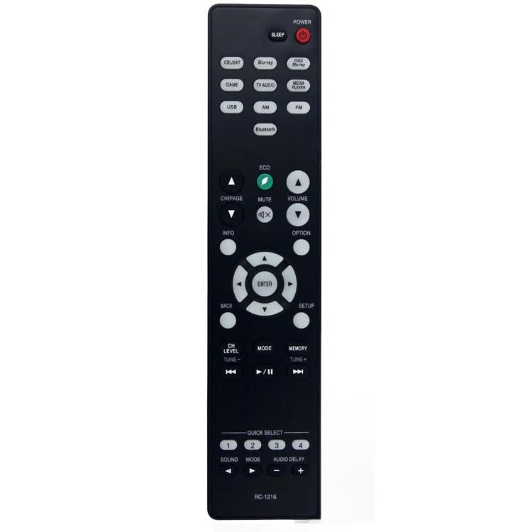 Replacement Remote Control For Denon AV Receiver Audio Video Controller, RC-1162, RC-1167, RC-1216, RC-1218, RC-1227, RC-1228, RC-1234