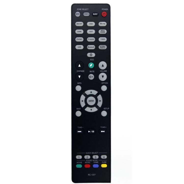 Replacement Remote Control For Denon AV Receiver Audio Video Controller, RC-1162, RC-1167, RC-1216, RC-1218, RC-1227, RC-1228, RC-1234
