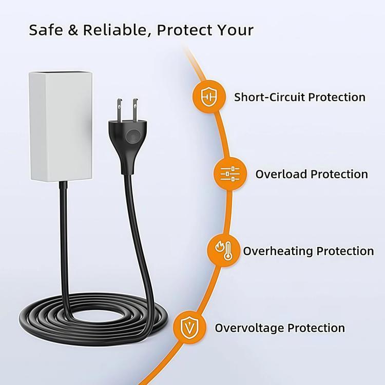 For Starlink Mini 60W Power Adapter 30V 2A Power Supply Charger With 1.8m Cord, US Plug, Power Adapter