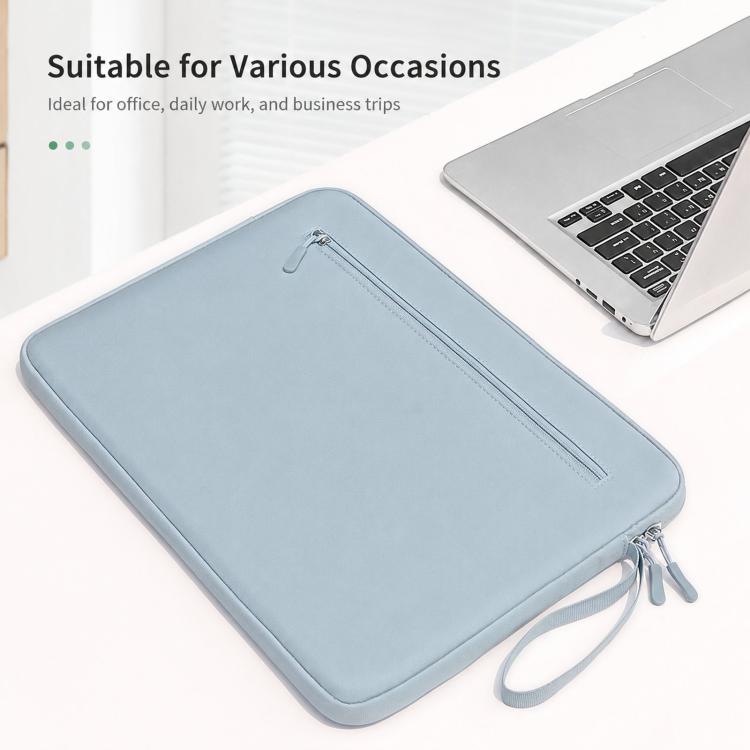 Okade T61 Slim Laptop Sleeve Bag With Front Pocket and Handle Water Resistant Notebook Carrying Case, 11 inch, 12 inch, 13.3 inch, 14 inch, 15.6/16 inch