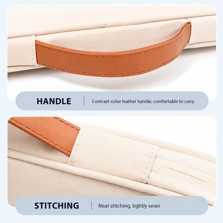 180 Degree Open Tablet Sleeve Bag With Front Pocket Handheld Carrying Case, 11/12 inch, 13.3/14 inch, 15.6/16 inch