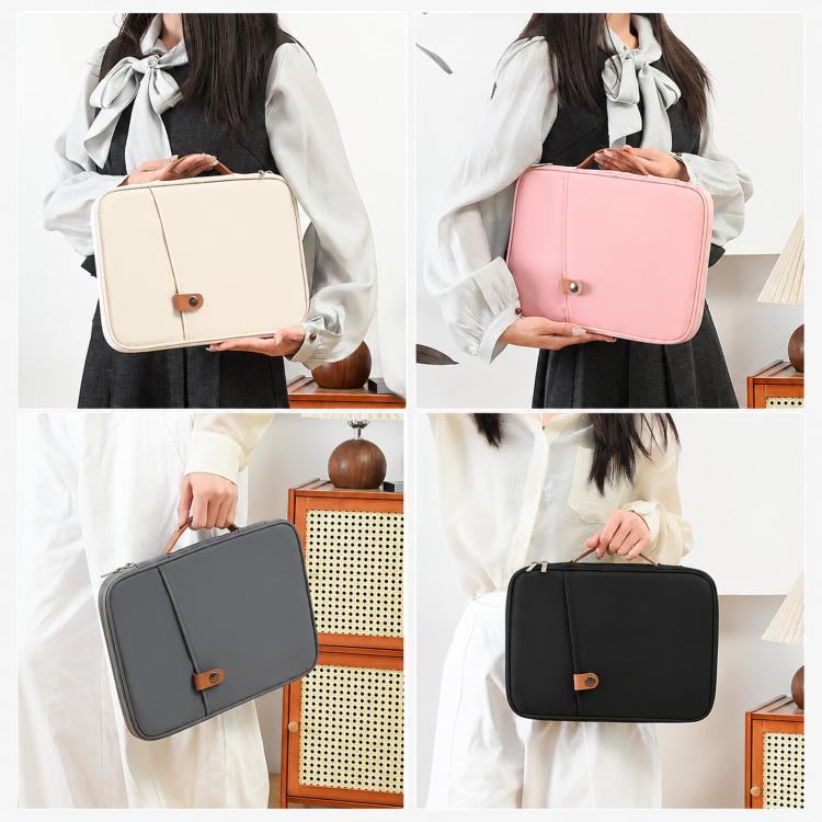 180 Degree Open Tablet Sleeve Bag With Front Pocket Handheld Carrying Case, 11/12 inch, 13.3/14 inch, 15.6/16 inch