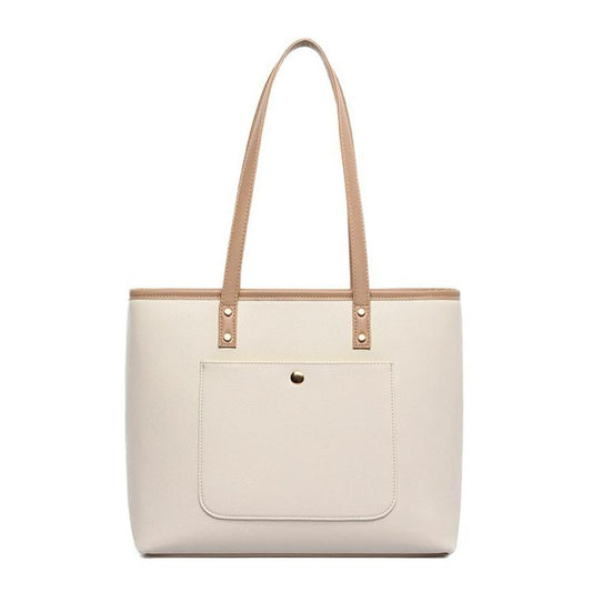 Women Laptop Tote Bag PU Leather Work Shoulder Bag, 13.3/14 inch, 15.6/16 inch
