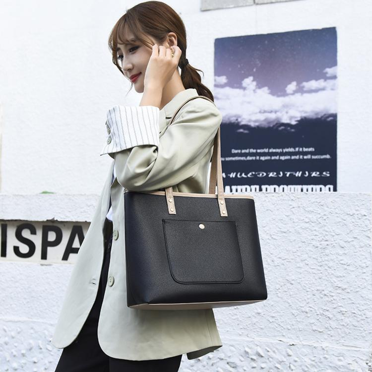 Women Laptop Tote Bag PU Leather Work Shoulder Bag, 13.3/14 inch, 15.6/16 inch
