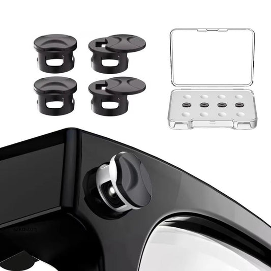 For Meta Ray-Ban Wayfarer / Skyler / Headliner 4pcs /Box Smart Glasses Privacy LED Light Cover Cap