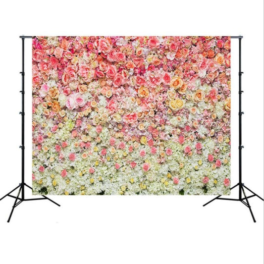 1.5m x 2.1m Rose Wall Wedding Party Photo Photography Background Cloth, Rose Wall