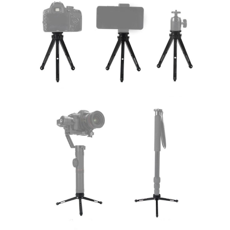 BEXIN Pocket Mini Metal Desktop Tripod Mount Live Broadcast Tripod, BEXIN Pocket