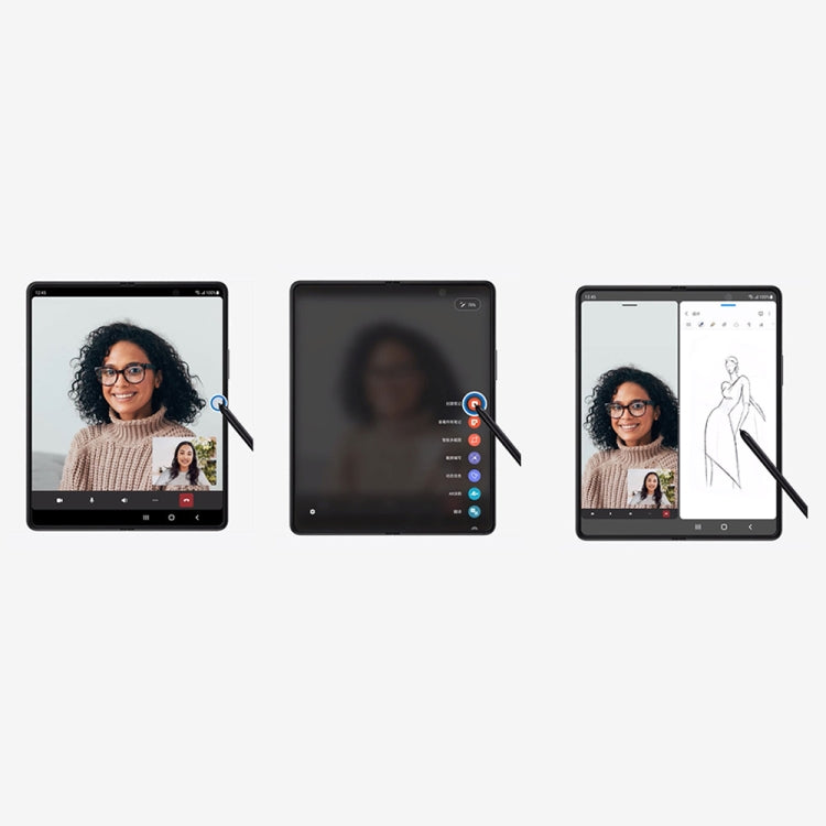 For Samsung Galaxy Z Fold4 Touch Capacitive Stylus Pen, For Samsung Galaxy Z Fold4