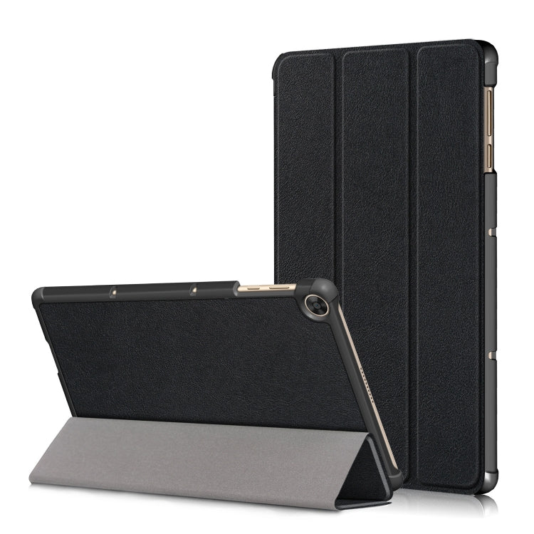 Custer Painted 3-folding Holder Tablet PC Leather Case