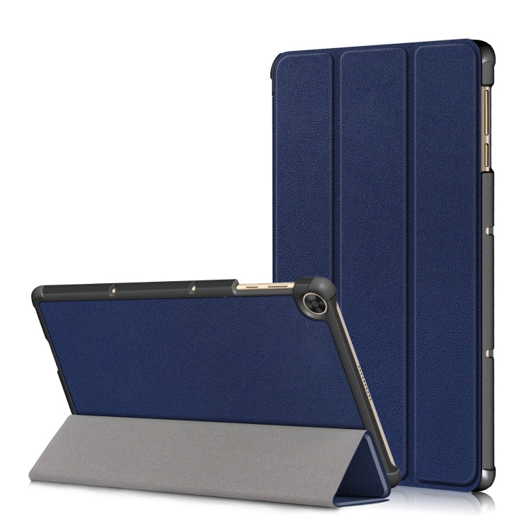 Custer Painted 3-folding Holder Tablet PC Leather Case