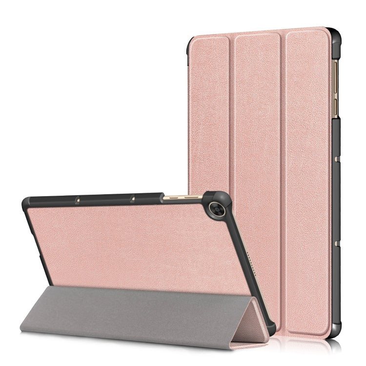 Custer Painted 3-folding Holder Tablet PC Leather Case