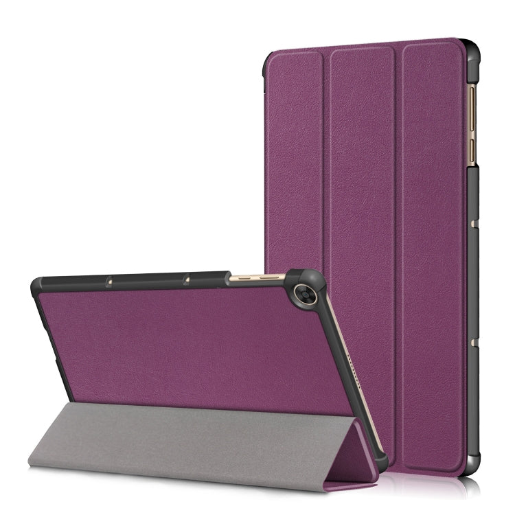 Custer Painted 3-folding Holder Tablet PC Leather Case
