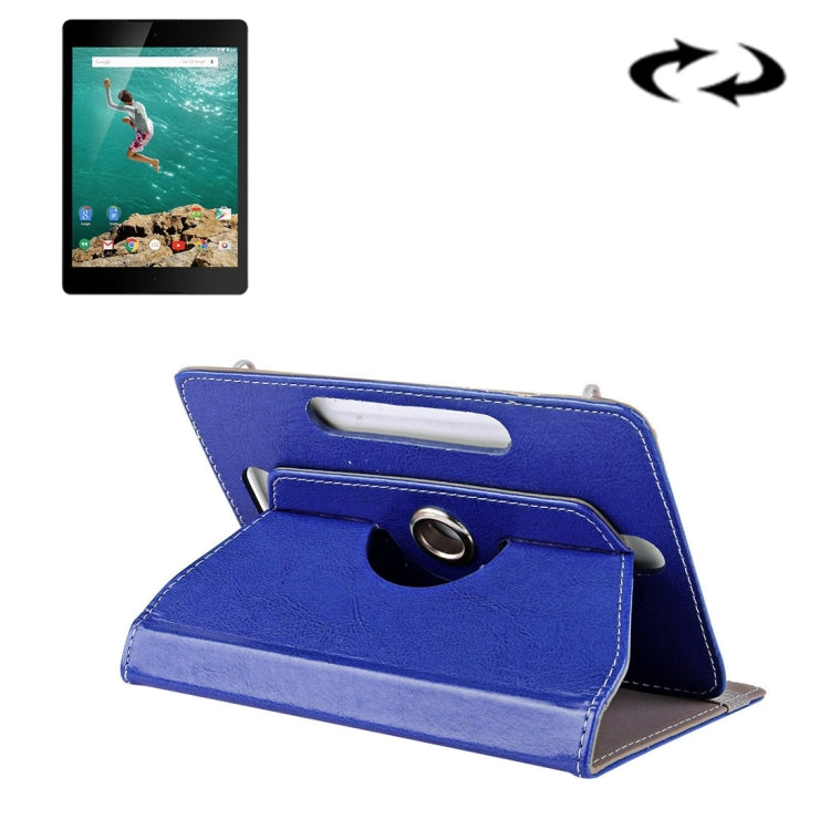 9 inch Tablets Leather Case Crazy Horse Texture 360 Degrees Rotation Protective Case Shell with Holder for ONDA V891w, Ramos i9s Pro & Win8, Colorfly i898W & i898A, 9 inch Red, 9 inch Baby Blue, 9 inch Blue, 9 inch Magenta, 9 inch Purple, 9 inch White ...
