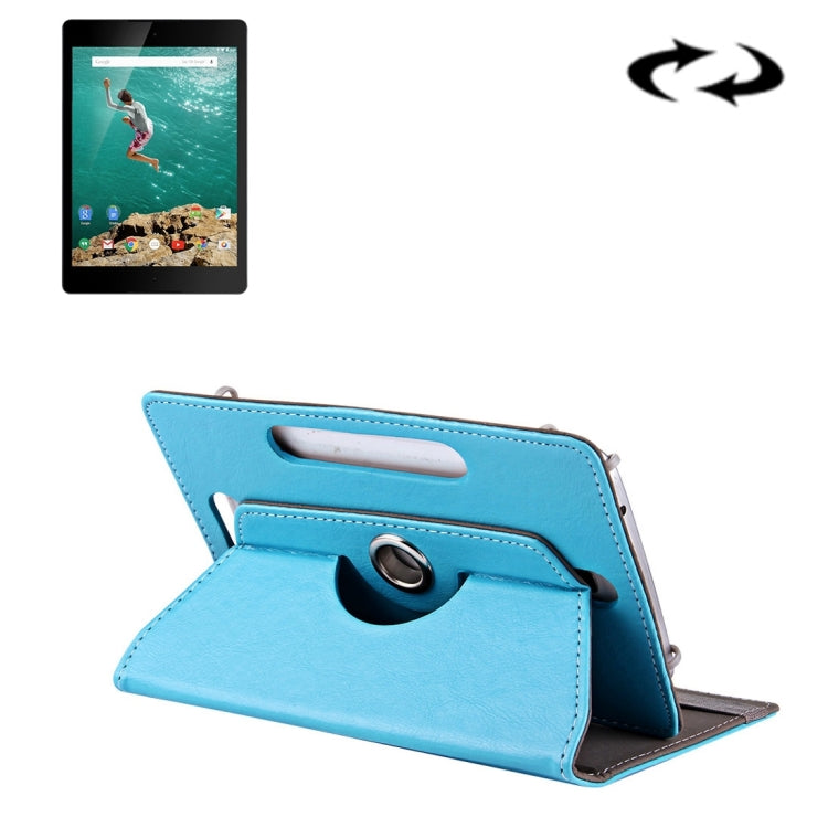 9 inch Tablets Leather Case Crazy Horse Texture 360 Degrees Rotation Protective Case Shell with Holder for ONDA V891w, Ramos i9s Pro & Win8, Colorfly i898W & i898A, 9 inch Red, 9 inch Baby Blue, 9 inch Blue, 9 inch Magenta, 9 inch Purple, 9 inch White ...