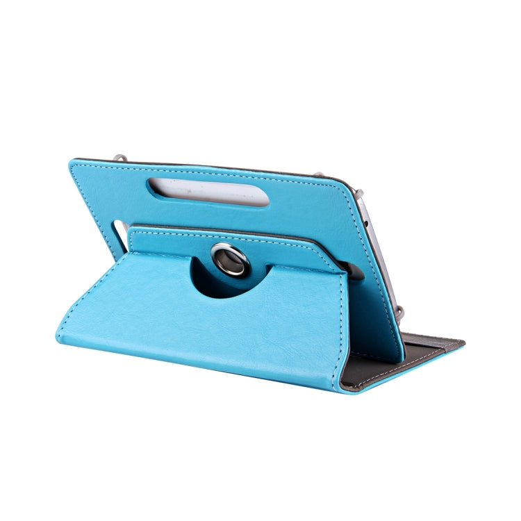 9 inch Tablets Leather Case Crazy Horse Texture 360 Degrees Rotation Protective Case Shell with Holder for ONDA V891w, Ramos i9s Pro & Win8, Colorfly i898W & i898A, 9 inch Baby Blue, 9 inch Blue, 9 inch Purple, 9 inch White, 9 inch Black, 9 inch Orange...