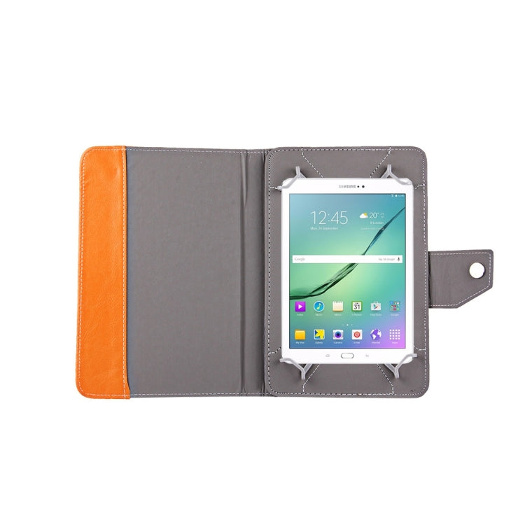 10 inch Tablets Leather Case Crazy Horse Texture Protective Case Shell with Holder for Asus ZenPad 10 Z300C, Huawei MediaPad M2 10.0-A01W, Cube IWORK10