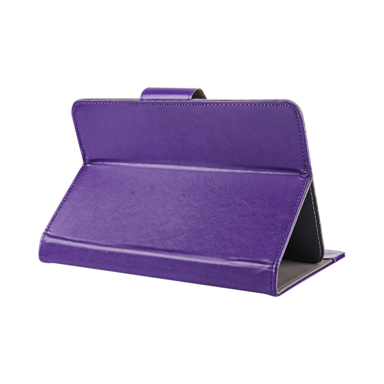 10 inch Tablets Leather Case Crazy Horse Texture Protective Case Shell with Holder for Asus ZenPad 10 Z300C, Huawei MediaPad M2 10.0-A01W, Cube IWORK10