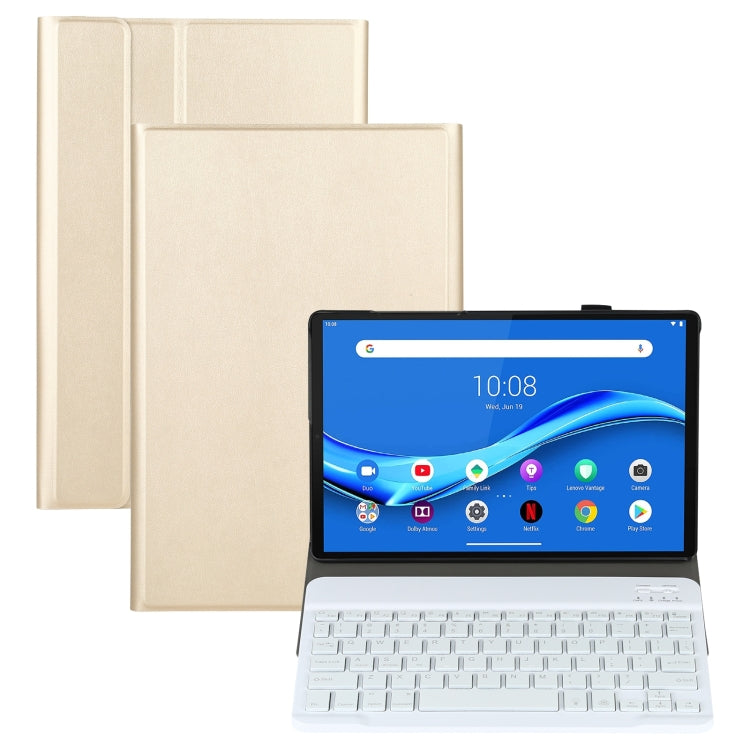 AM10S Detachable Bluetooth Backlight Keyboard Ultrathin Horizontal Flip Leather Tablet Case with Holder for Lenovo M10 Plus 10.3 inch X606F, For Lenovo M10 Plus